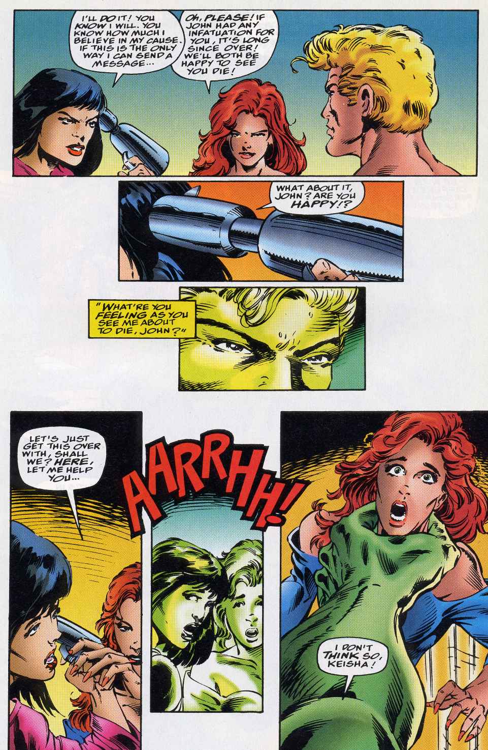 Read online Hulk 2099 comic -  Issue #10 - 11