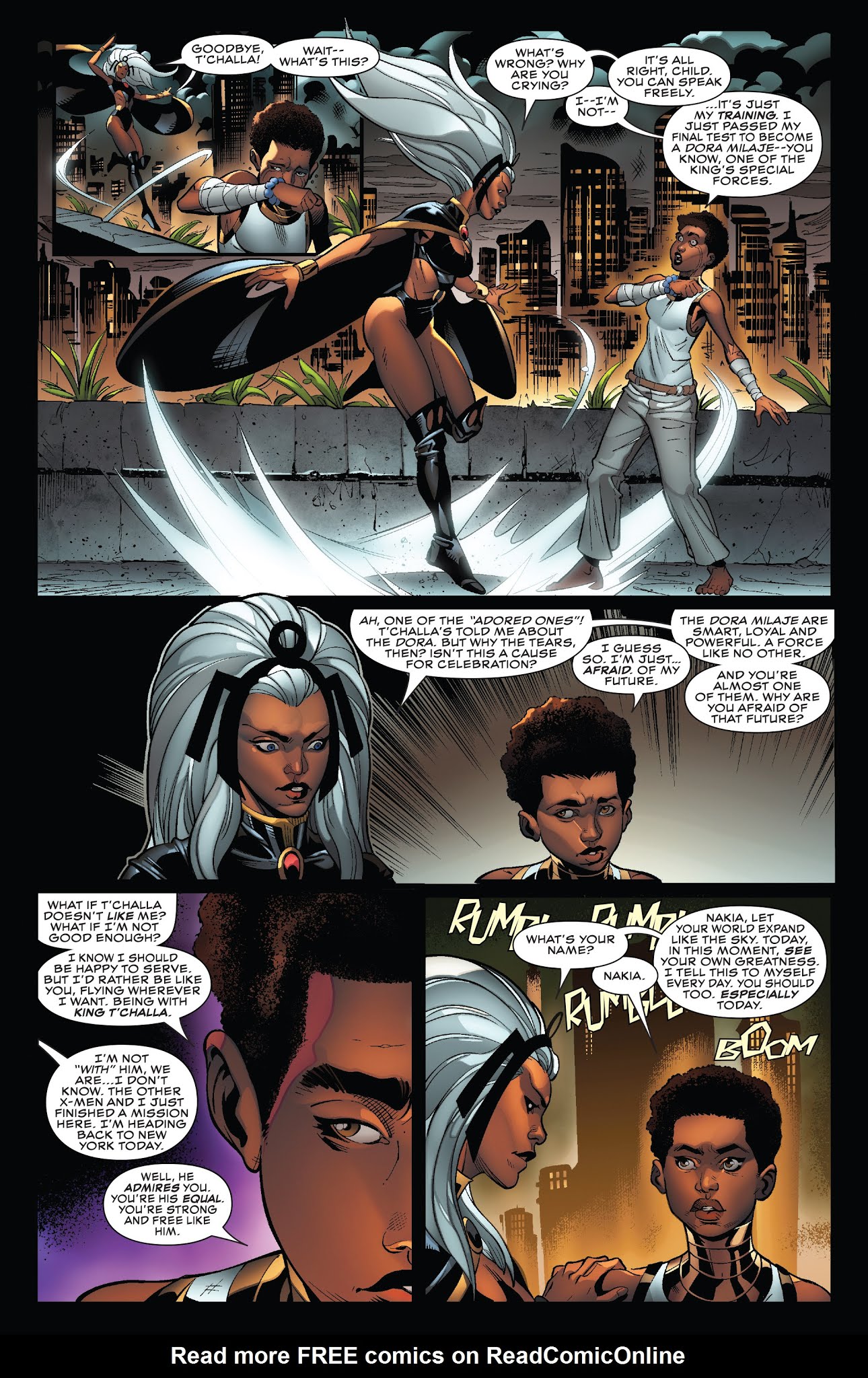 Read online Wakanda Forever: X-Men comic -  Issue # Full - 9
