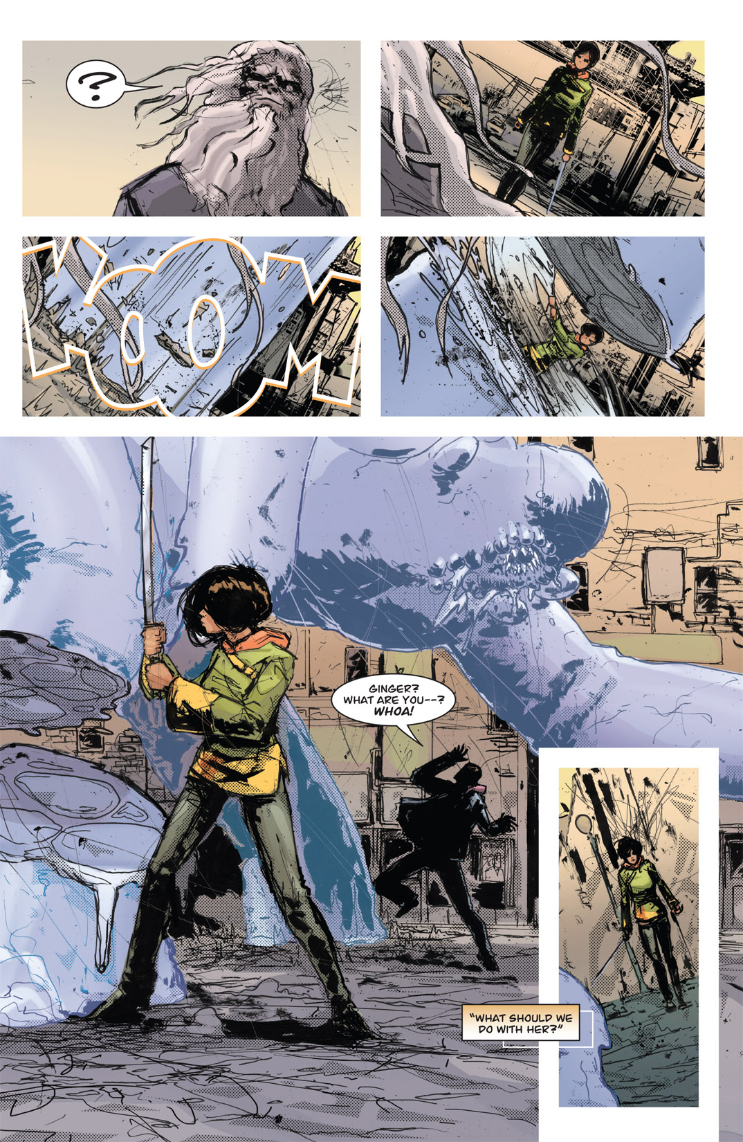 Read online Proof: Endangered comic -  Issue #5 - 6