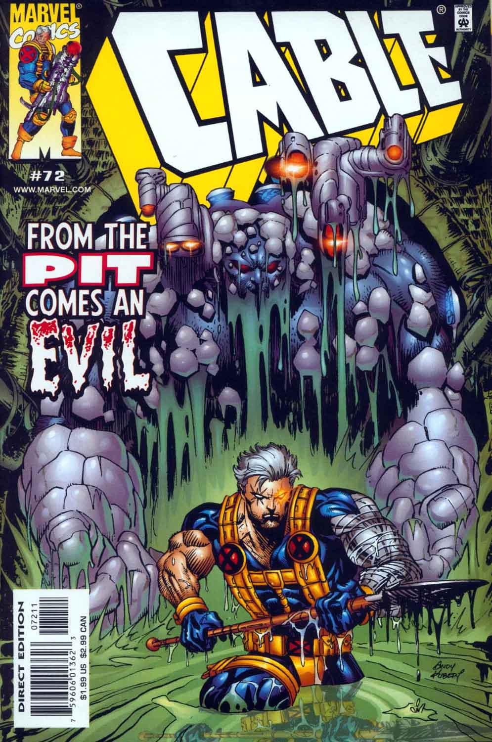 Read online Cable (1993) comic -  Issue #72 - 1