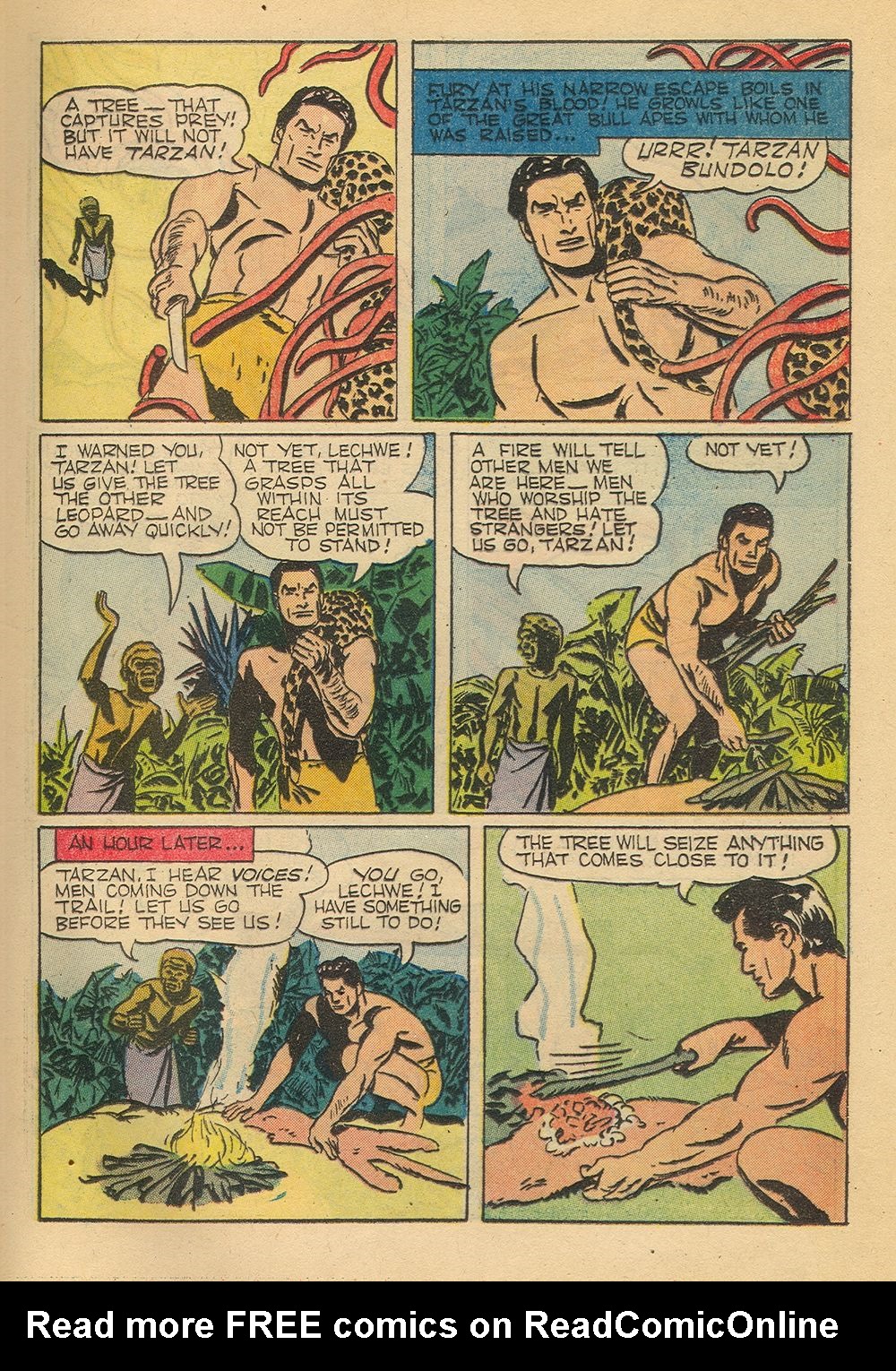 Read online Tarzan (1948) comic -  Issue #51 - 13