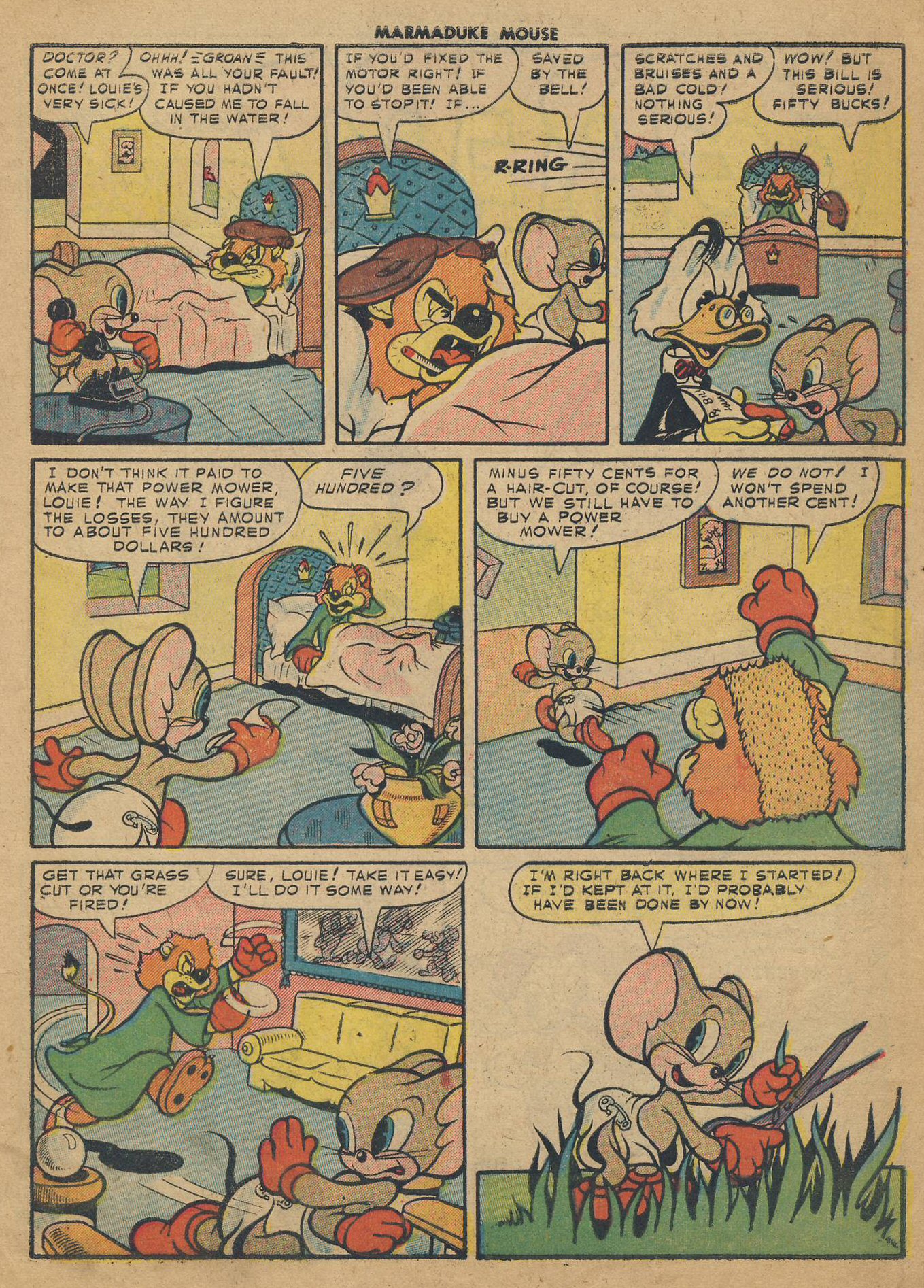 Read online Marmaduke Mouse comic -  Issue #54 - 9