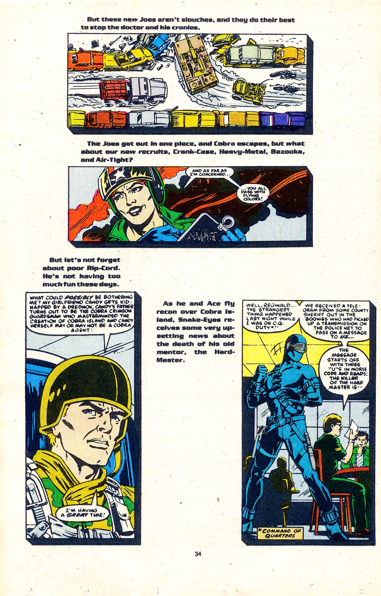 Read online G.I. Joe Yearbook comic -  Issue #3 - 36