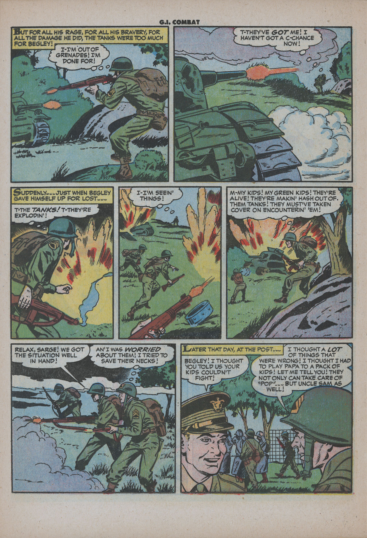 Read online G.I. Combat (1952) comic -  Issue #42 - 24