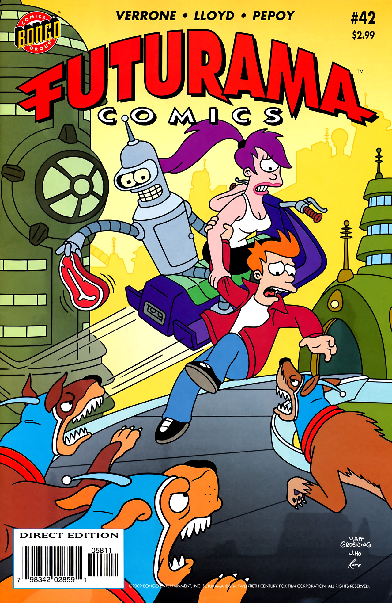 Read online Futurama Comics comic -  Issue #42 - 1