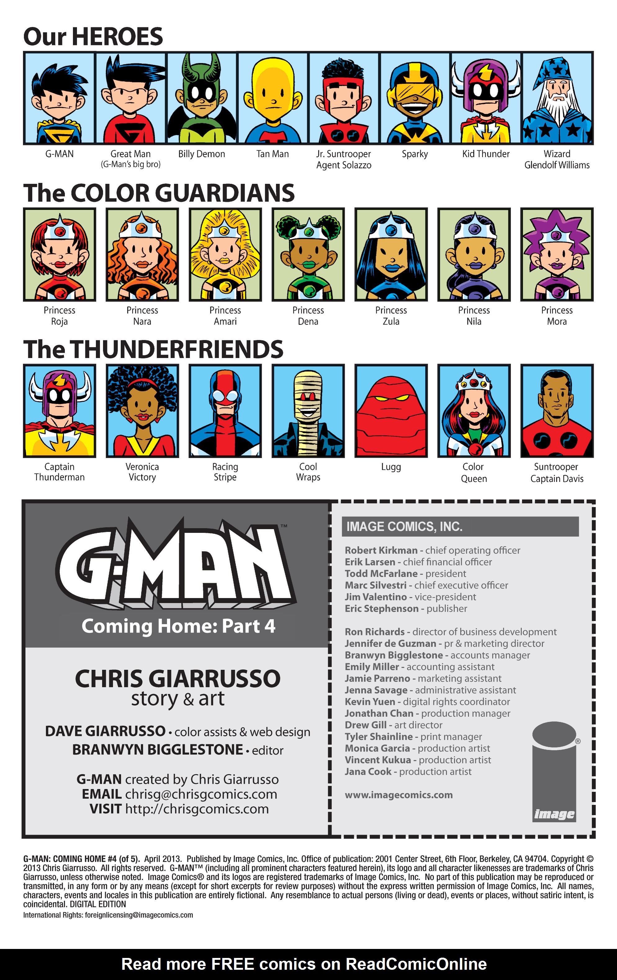 G-Man - Characters