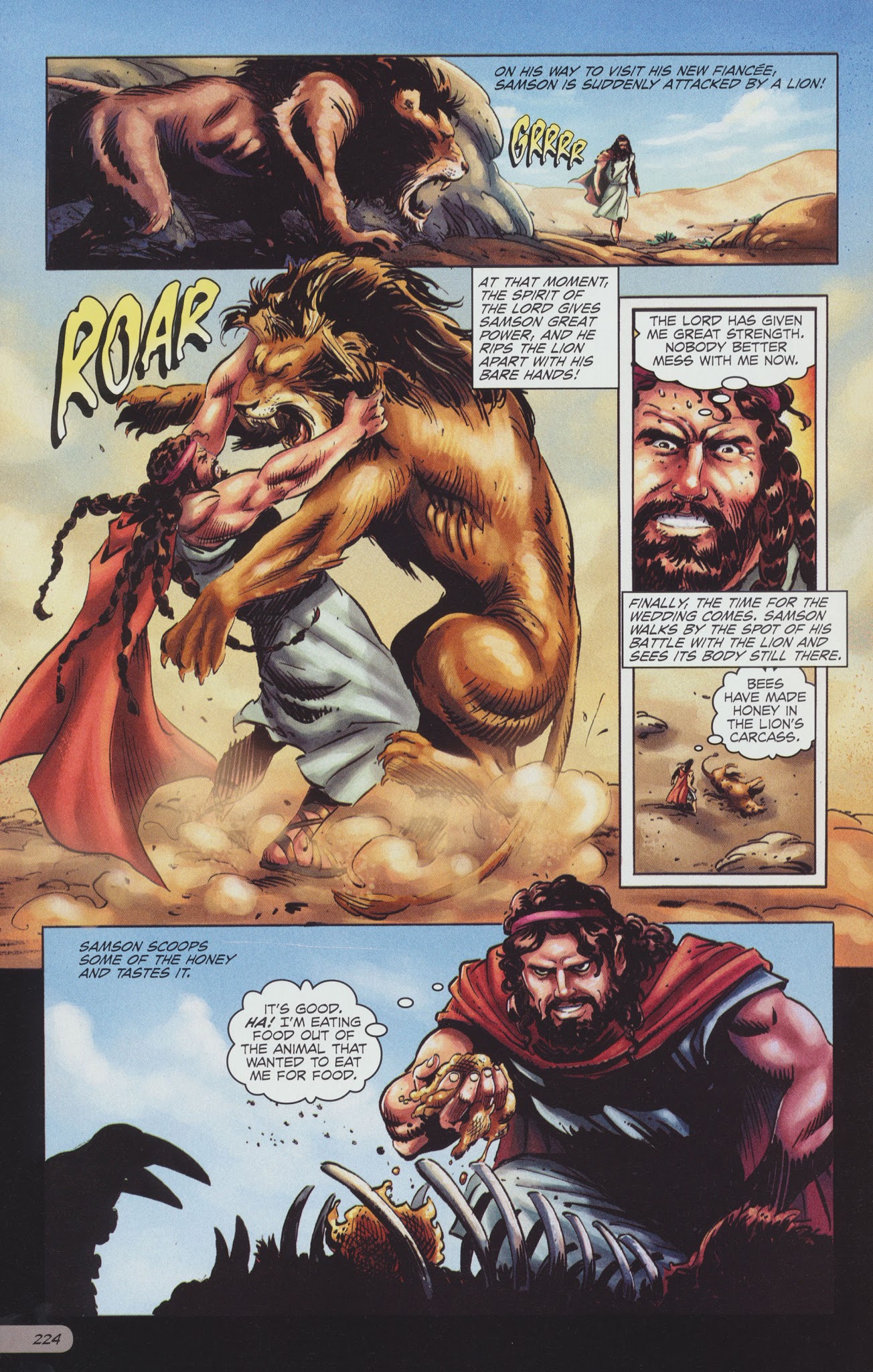 Read online The Action Bible comic -  Issue # TPB 1 - 228