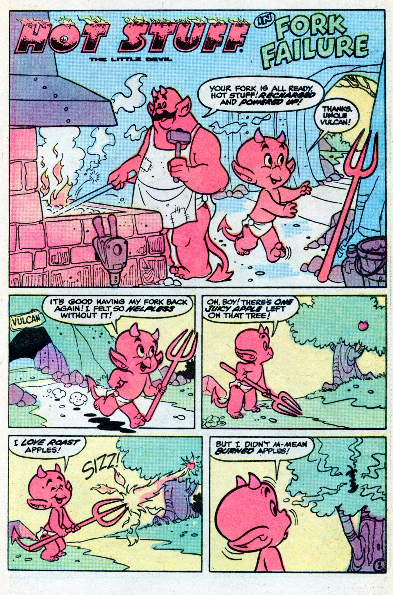 Read online Hot Stuff, the Little Devil comic -  Issue #145 - 21