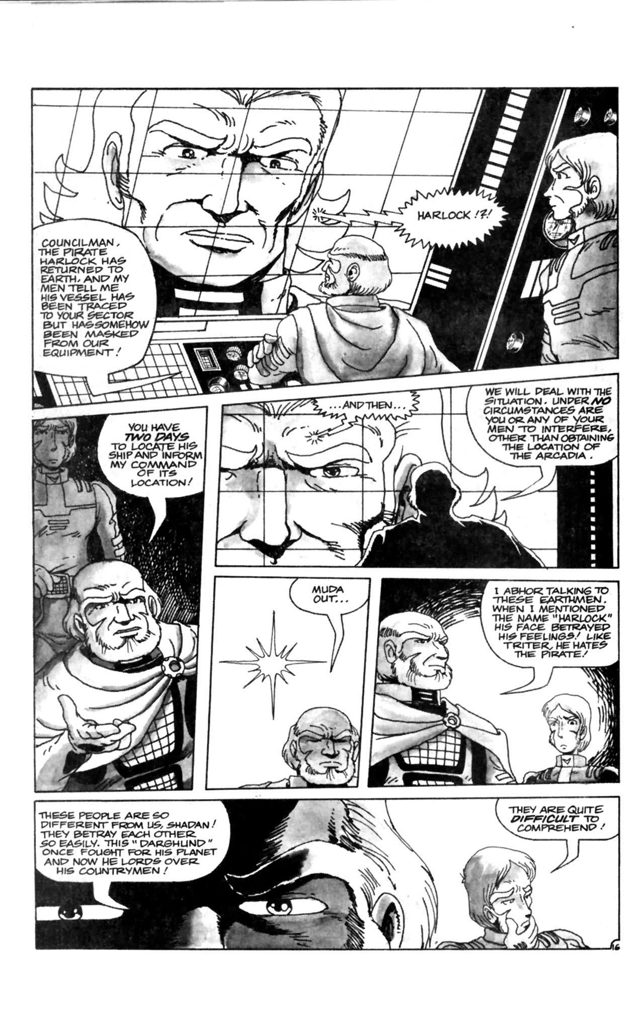 Read online Captain Harlock comic -  Issue #2 - 20