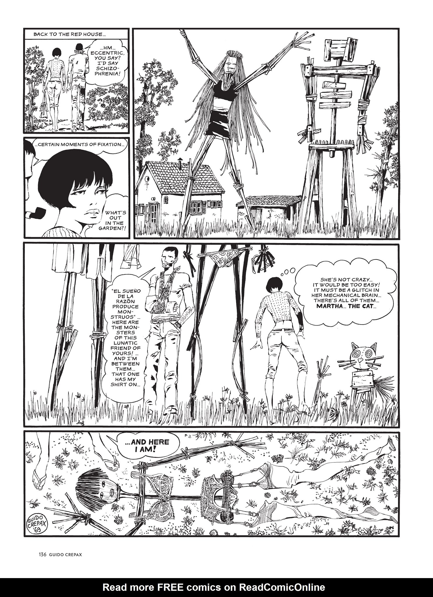Read online The Complete Crepax comic -  Issue # TPB 2 - 129