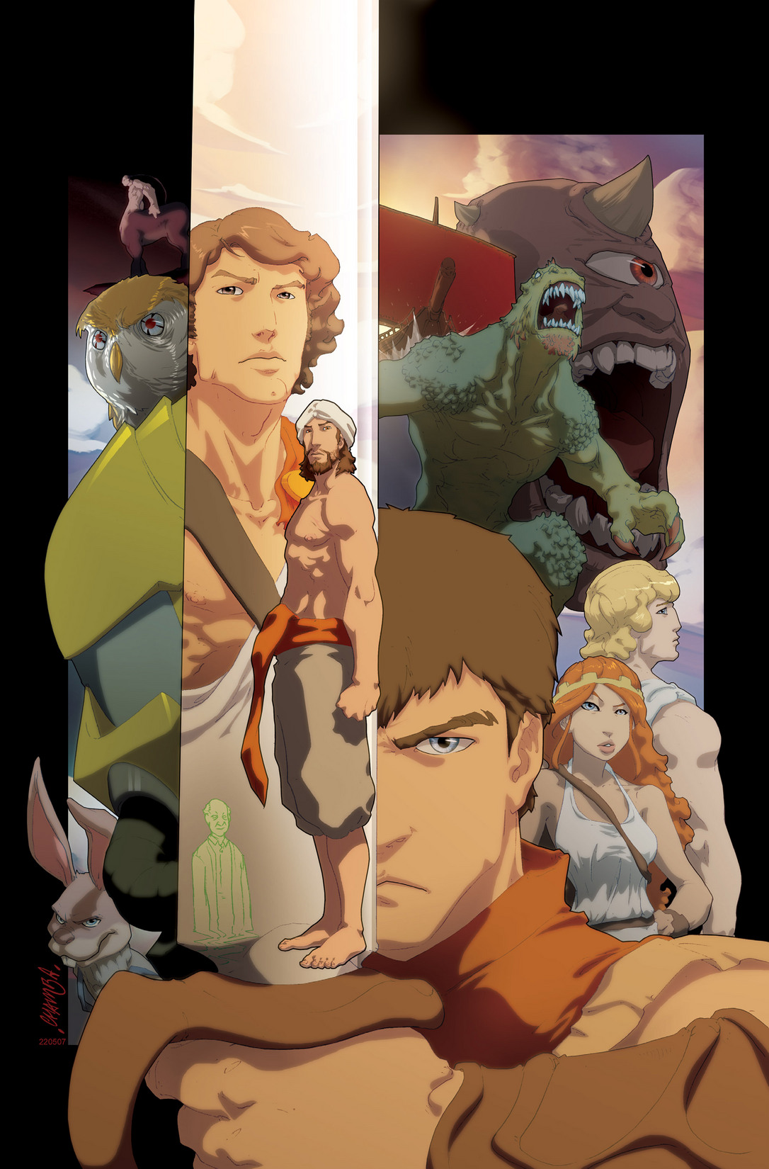 Read online Sinbad: Rogue of Mars comic -  Issue #0 - 29