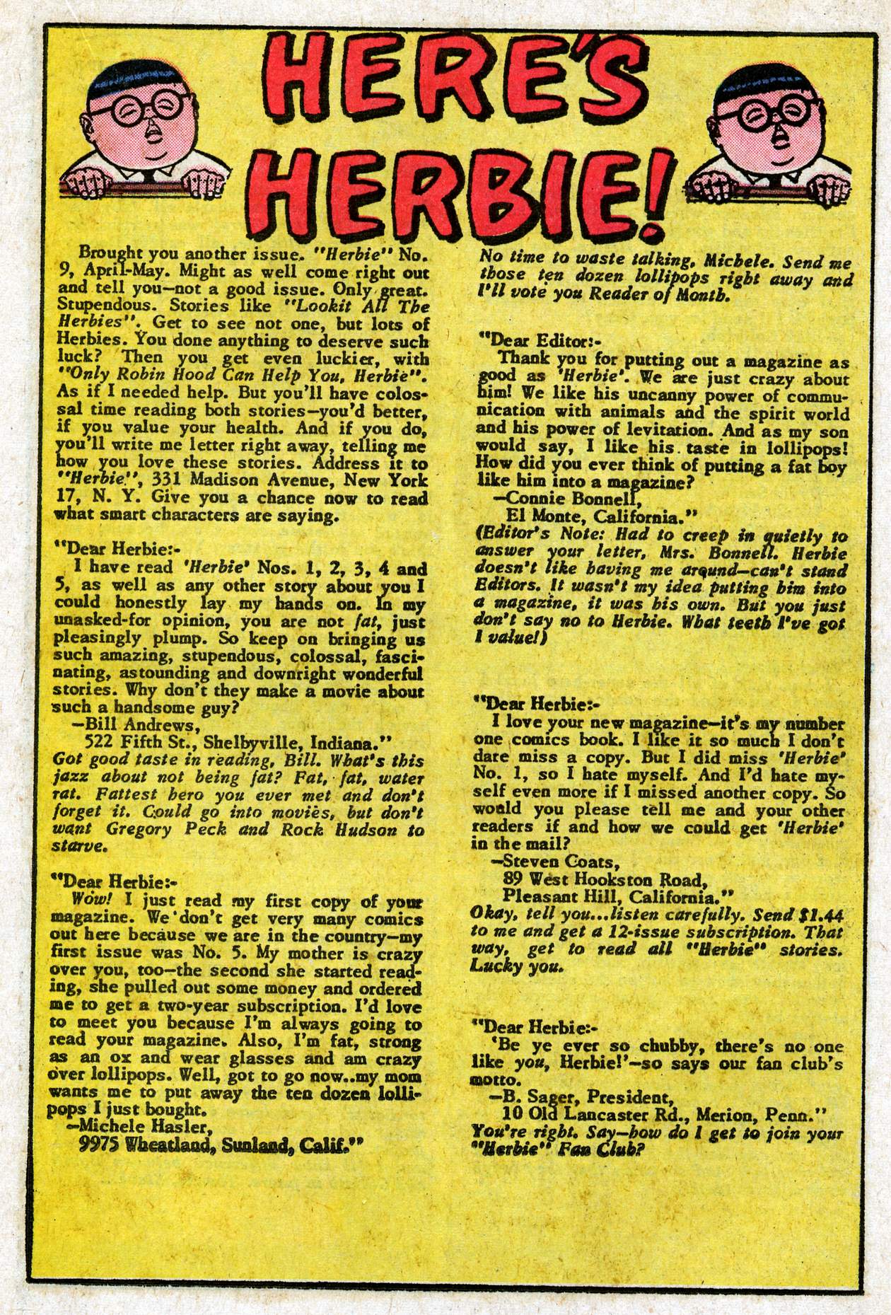 Read online Herbie comic -  Issue #9 - 15