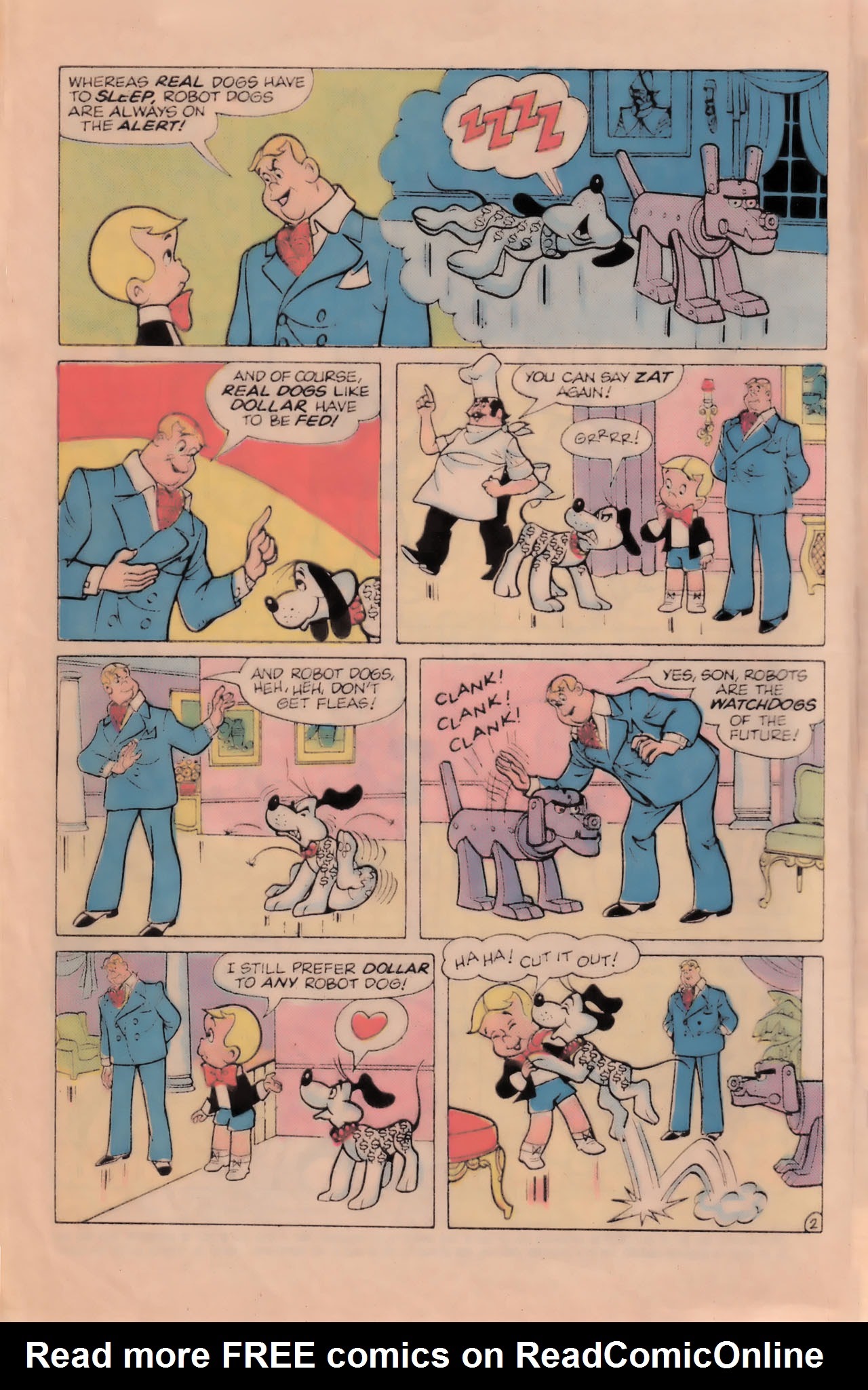 Read online Richie Rich & Dollar the Dog comic -  Issue #23 - 6