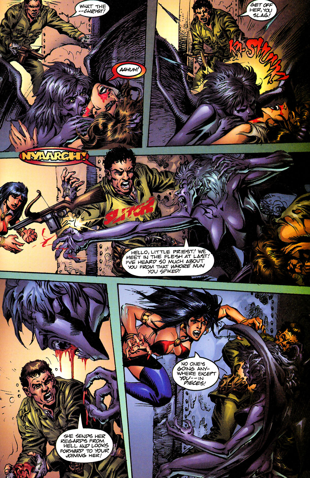 Read online Vampirella Strikes (1995) comic -  Issue #7 - 21