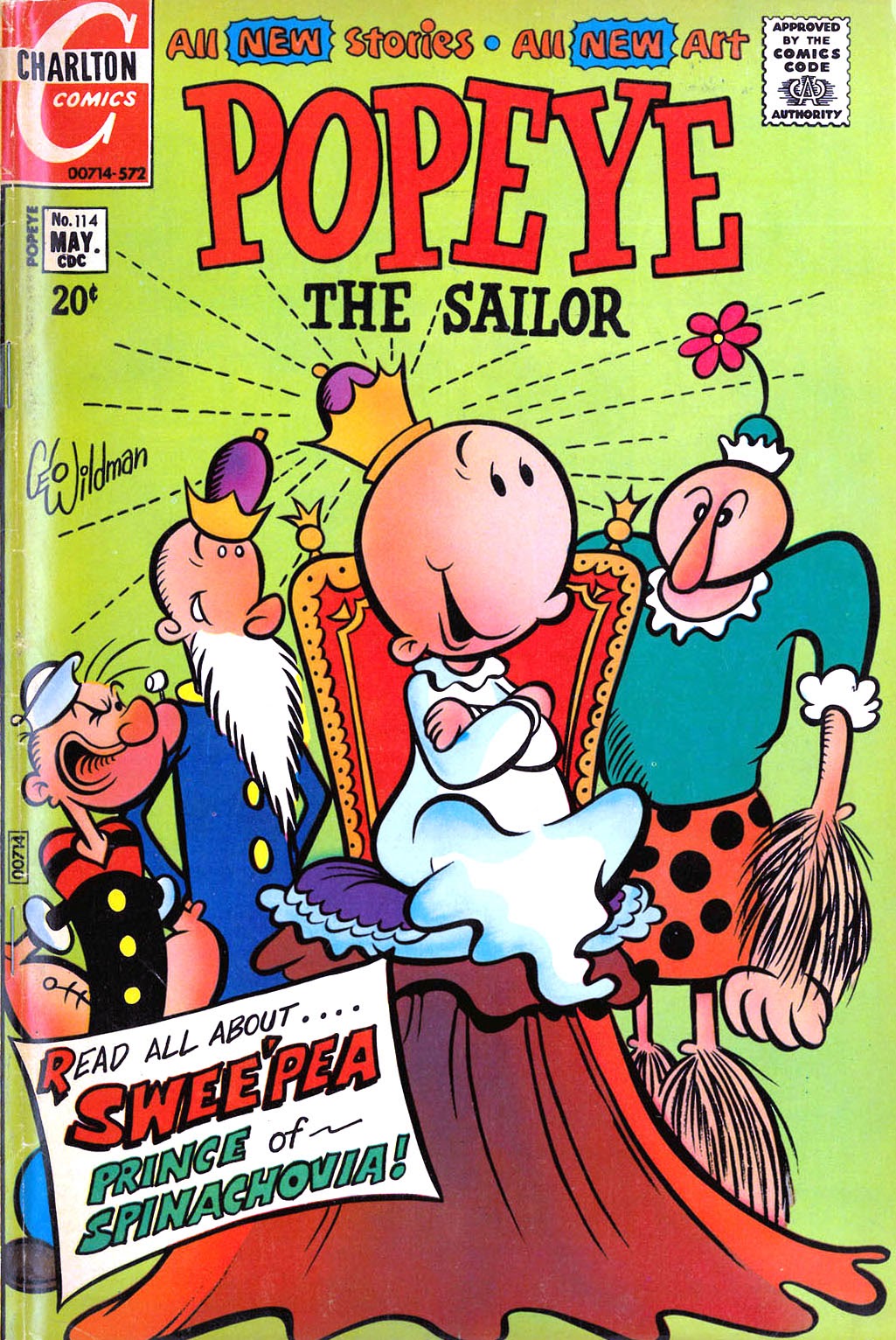Read online Popeye (1948) comic -  Issue #114 - 1