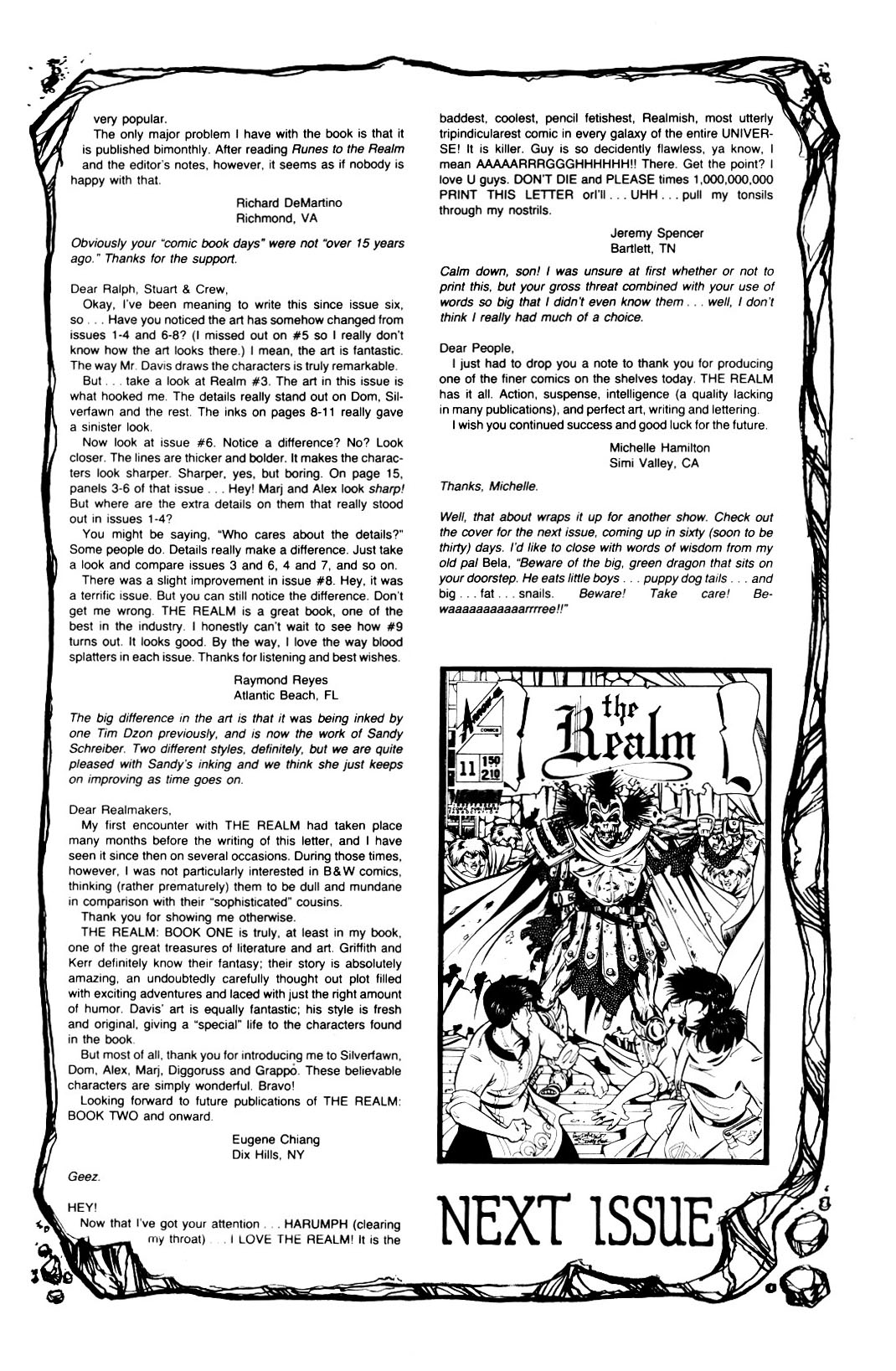 Read online The Realm (1986) comic -  Issue #10 - 33