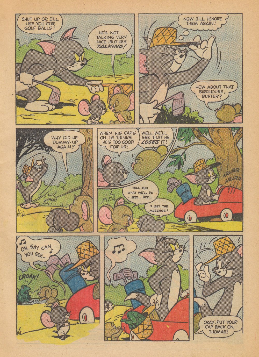 Read online Tom and Jerry's Summer Fun comic -  Issue #4 - 10