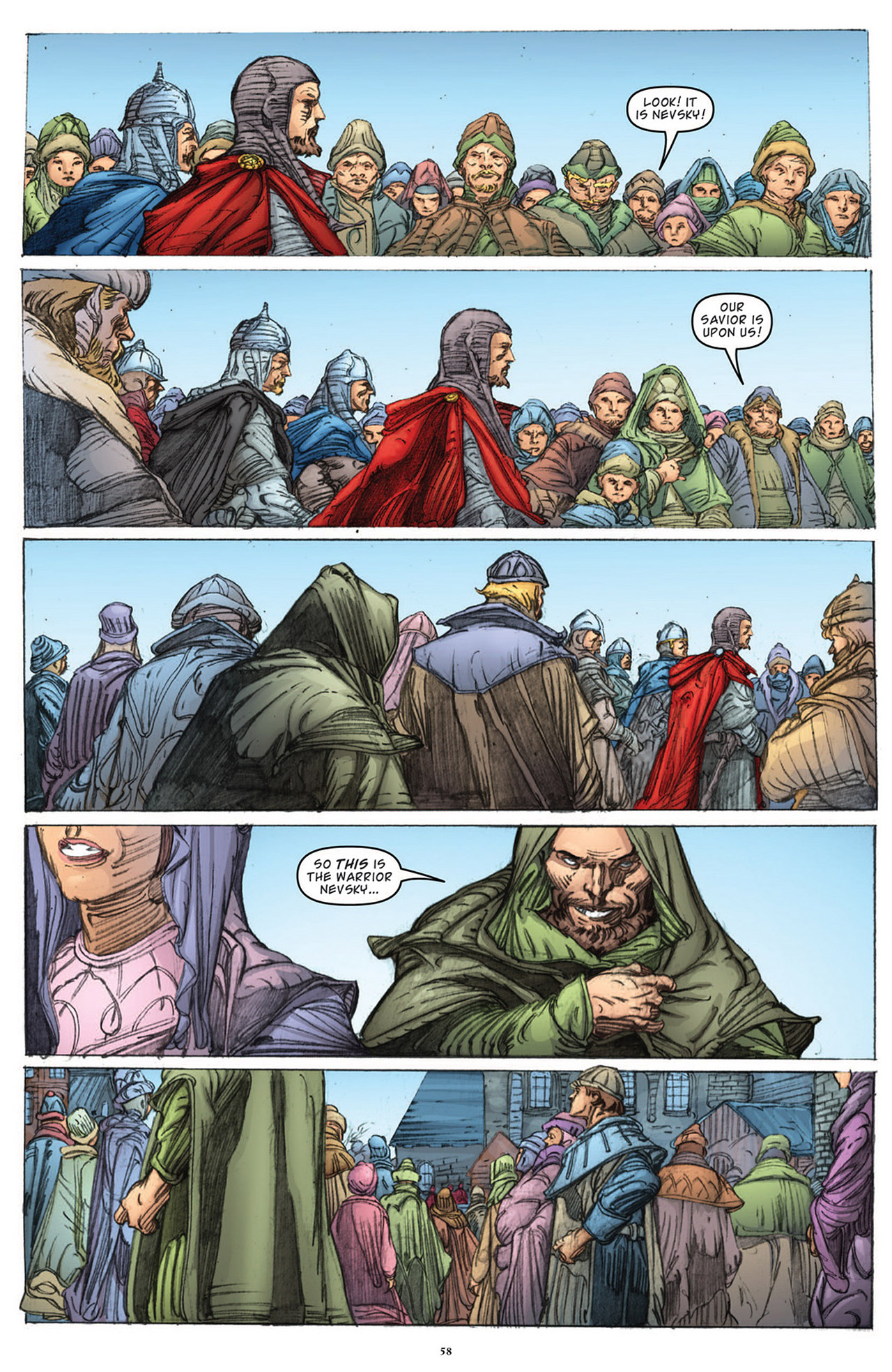 Read online Nevsky: A Hero of the People comic -  Issue # TPB - 58