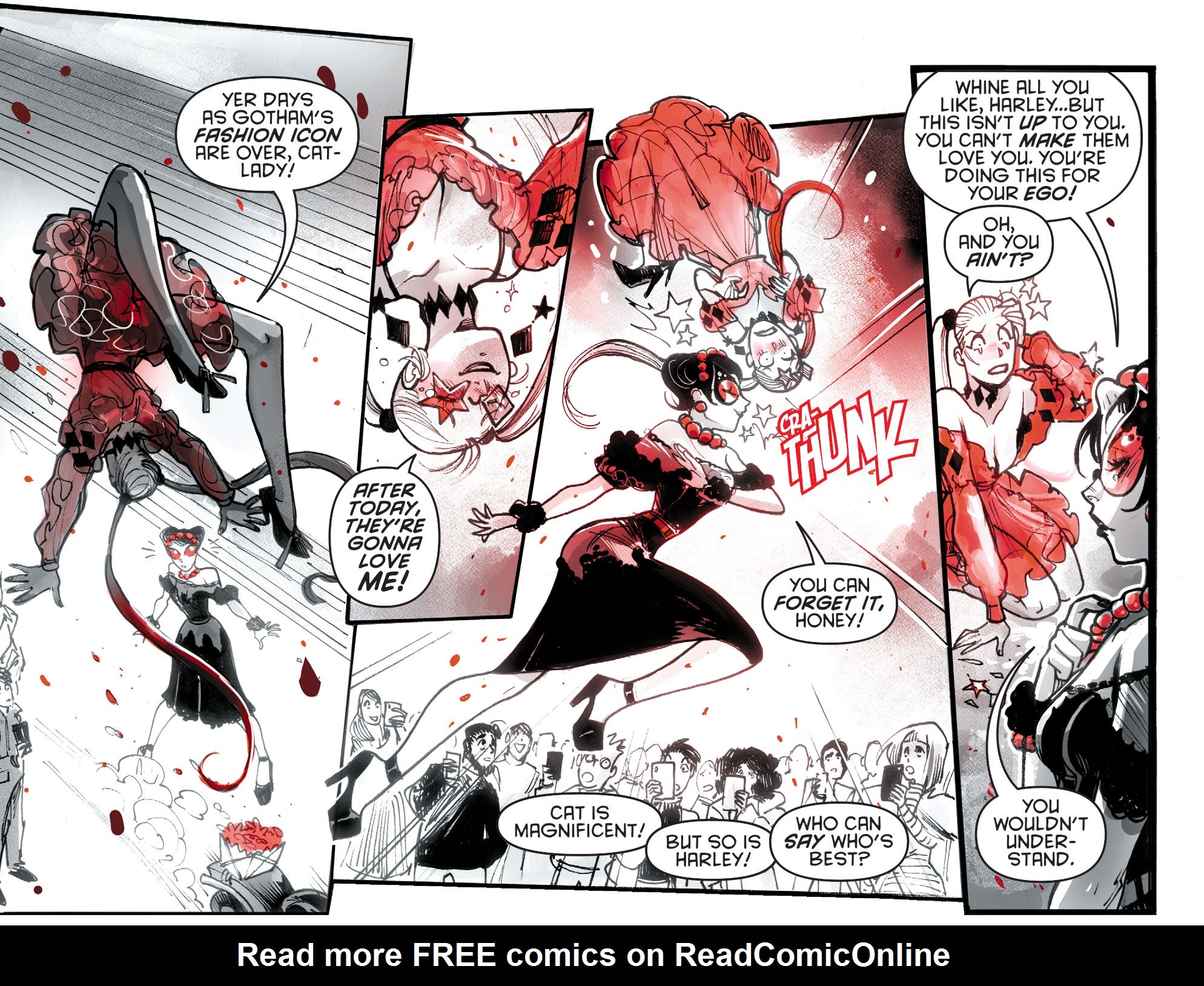 Read online Harley Quinn Black   White   Red comic -  Issue #2 - 12