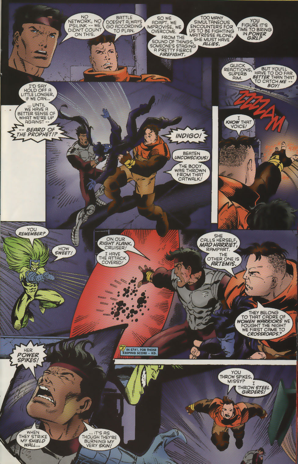 Read online Sovereign Seven comic -  Issue #27 - 15