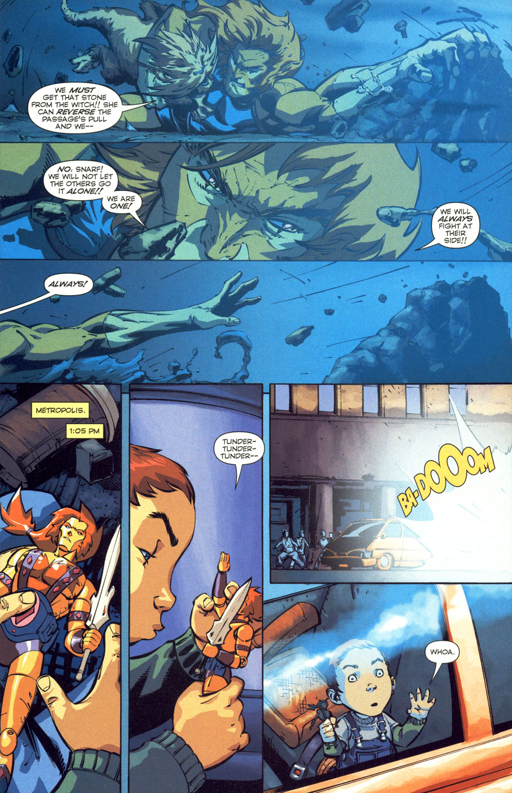 Read online Superman/ThunderCats comic -  Issue # Full - 14