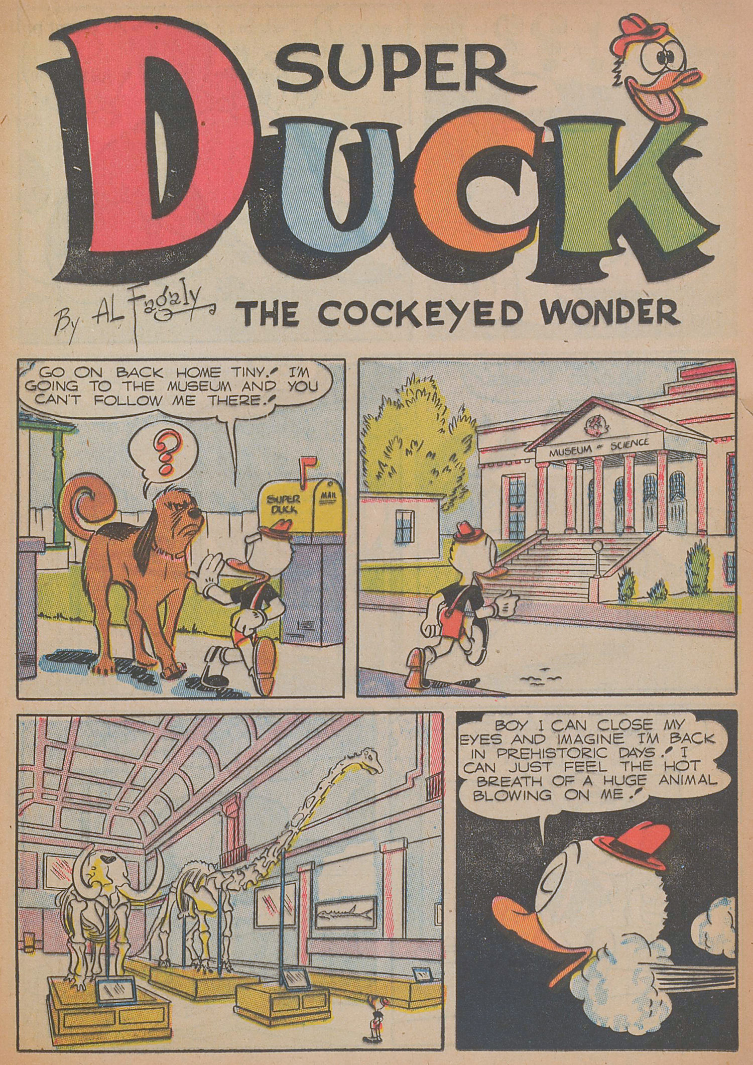 Read online Super Duck Comics comic -  Issue #12 - 29