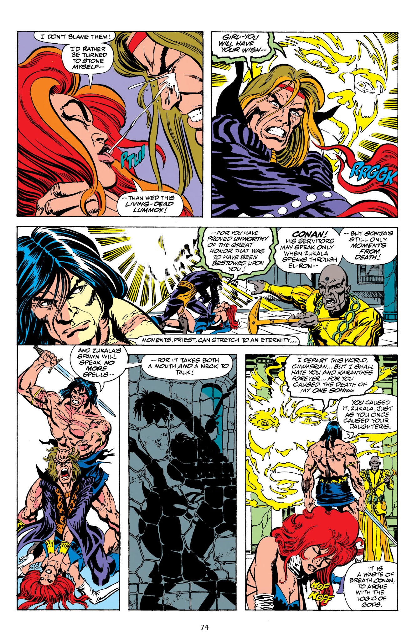 Read online The Chronicles of Conan comic -  Issue # TPB 31 (Part 1) - 76