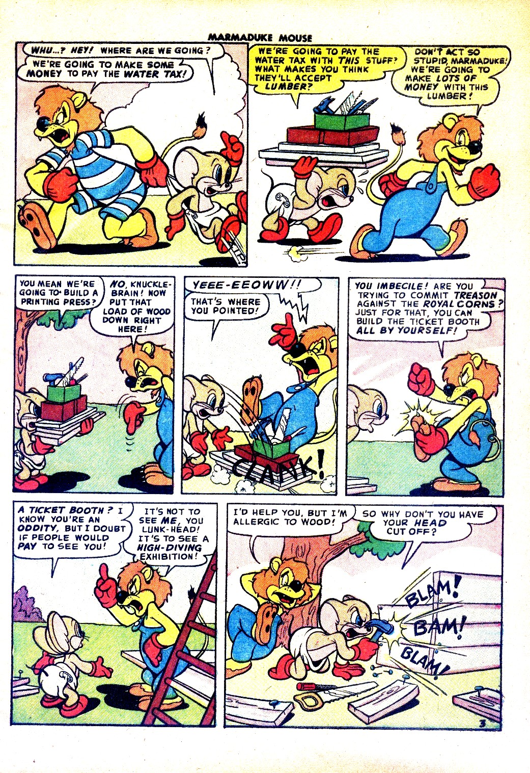 Read online Marmaduke Mouse comic -  Issue #53 - 5