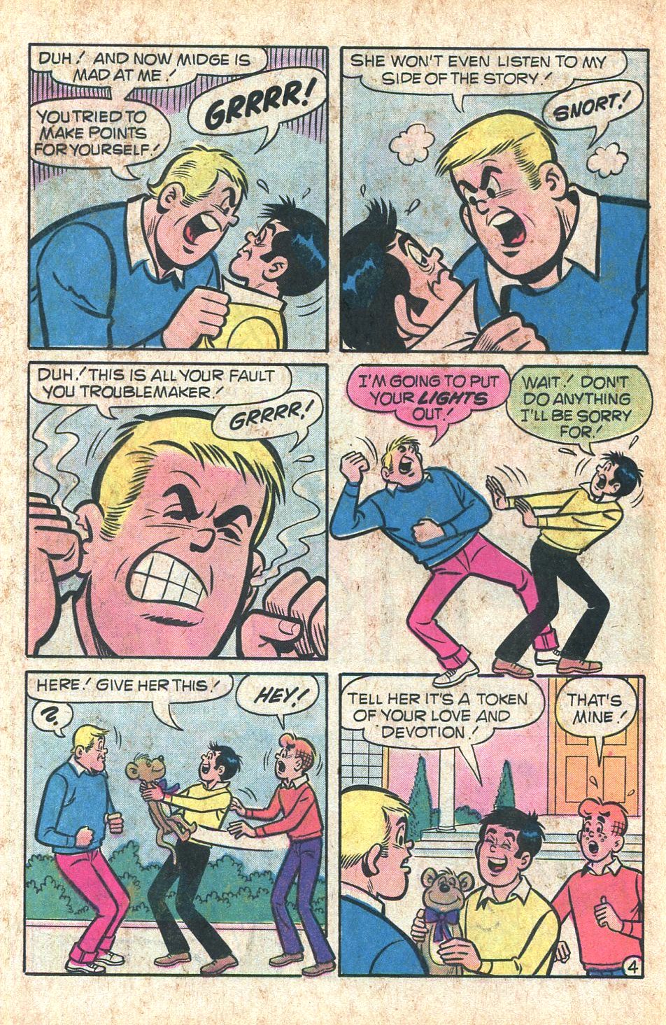 Read online Reggie and Me (1966) comic -  Issue #109 - 16