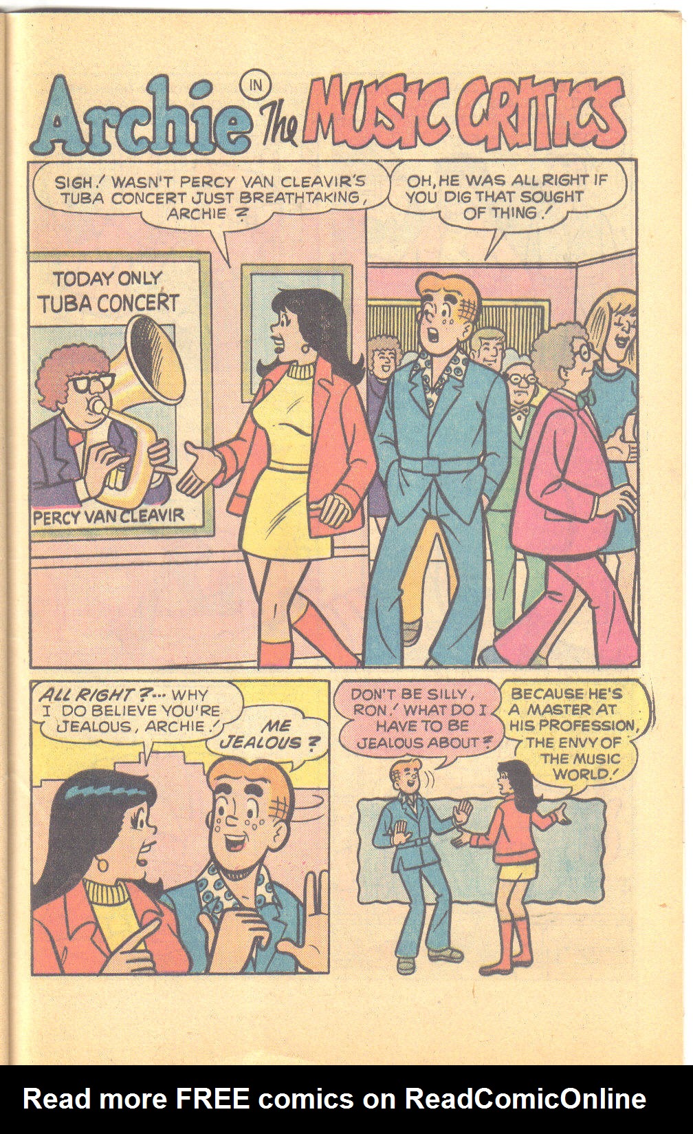 Read online Archie's TV Laugh-Out comic -  Issue #36 - 29