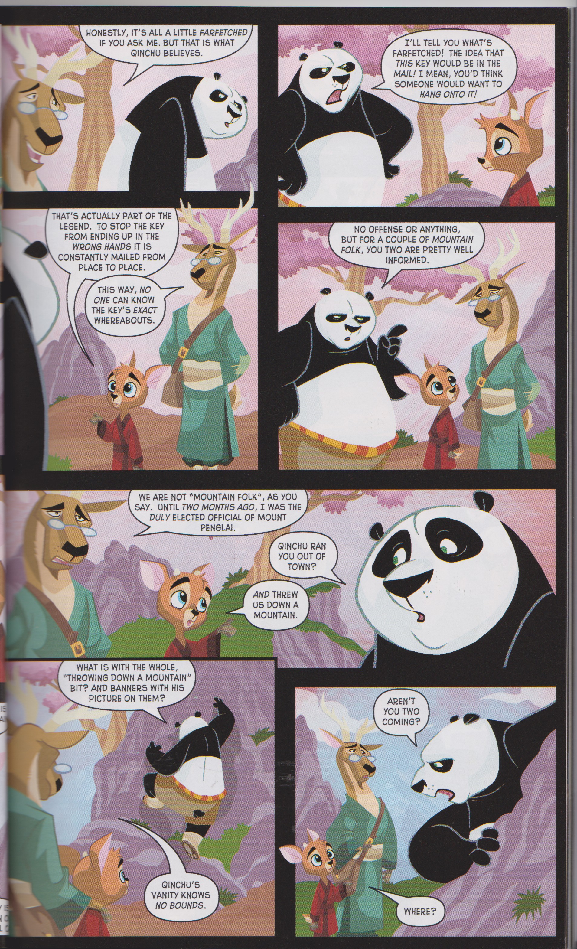 Read online Kung Fu Panda Everyone is Kung Fu Fighting comic -  Issue # TPB (Part 1) - 47