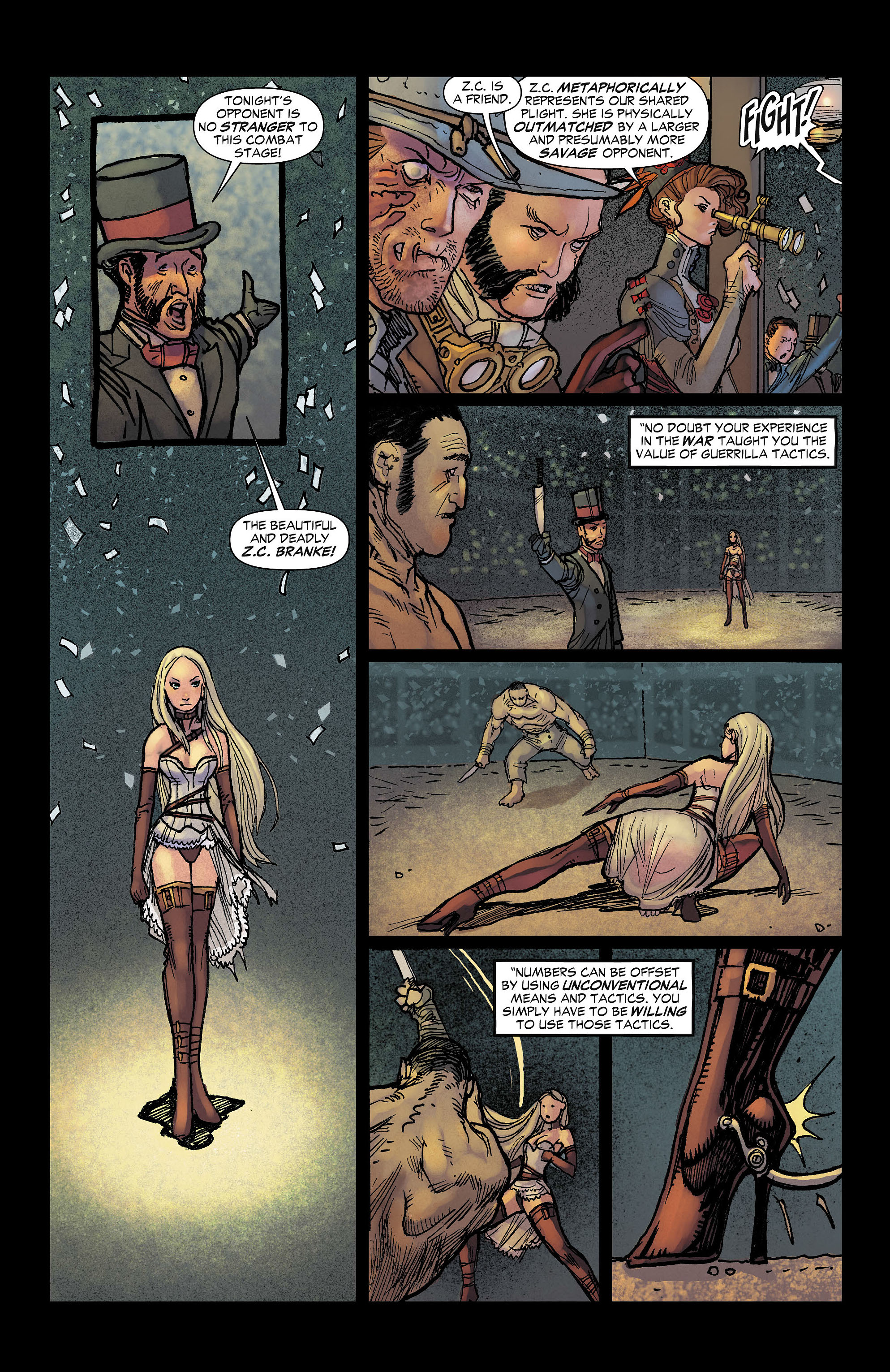 Read online All-Star Western (2011) comic -  Issue #7 - 12