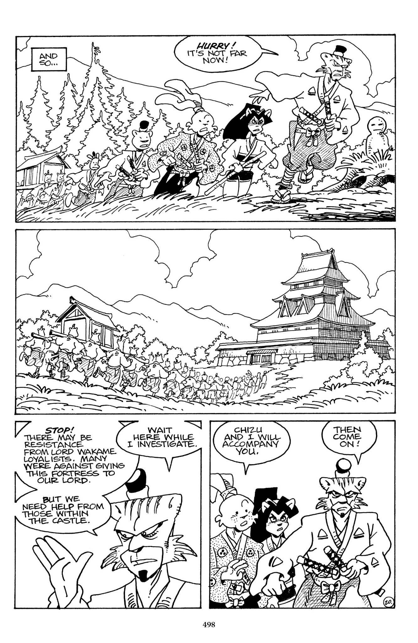 Read online The Usagi Yojimbo Saga comic -  Issue # TPB 6 - 495