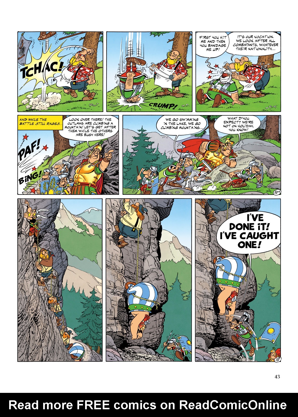 Read online Asterix comic -  Issue #16 - 44