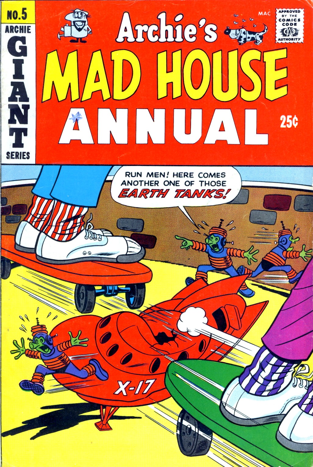 Read online Archie's Madhouse comic -  Issue # _Annual 5 - 1