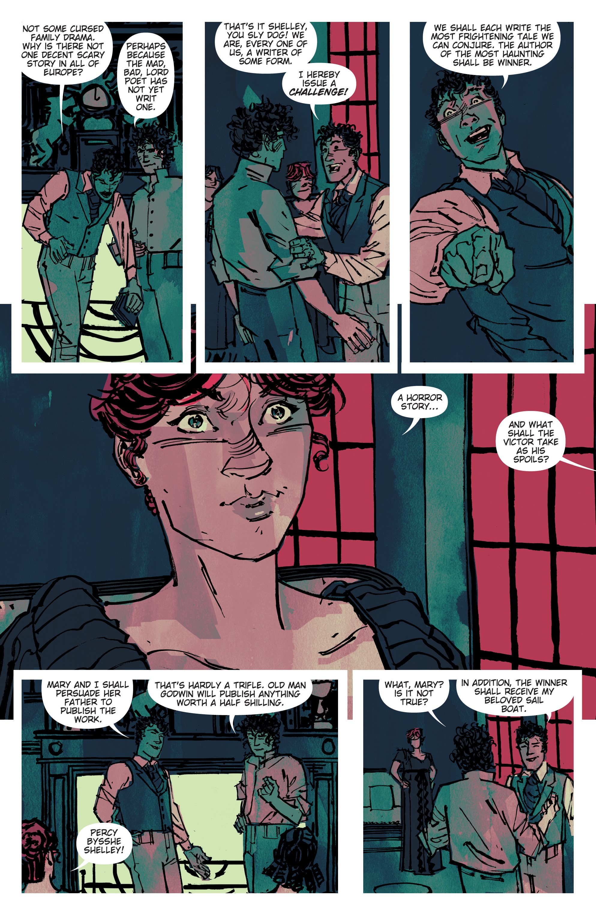 Read online Mary Shelley Monster Hunter comic -  Issue #1 - 16