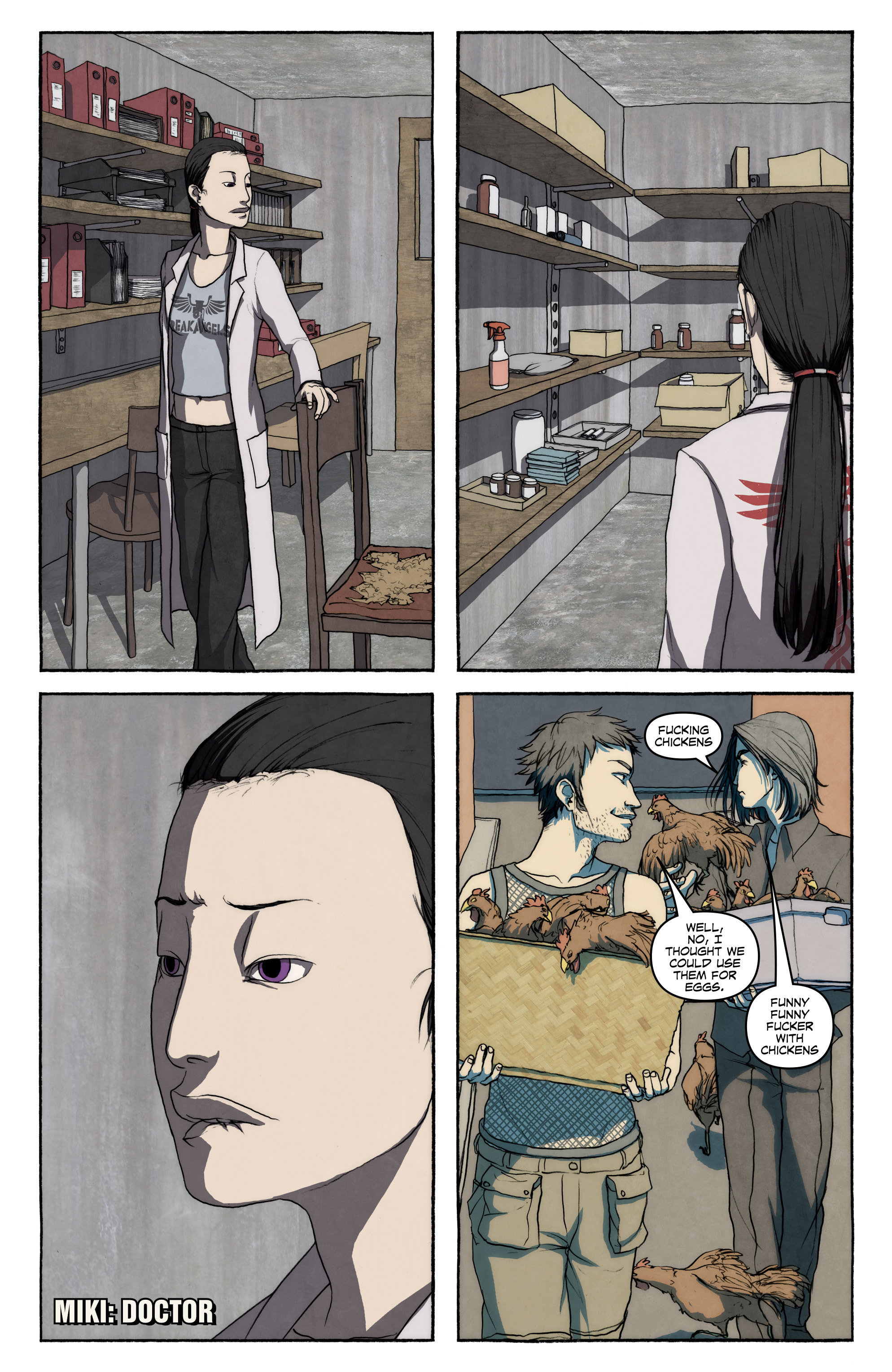 Read online FreakAngels comic -  Issue #3 - 12