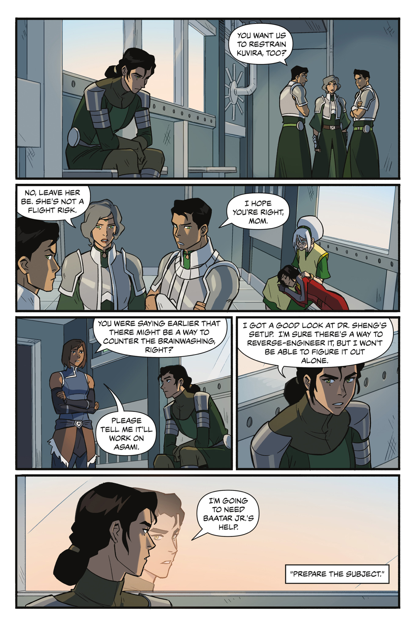 Read online Nickelodeon The Legend of Korra: Ruins of the Empire comic -  Issue # TPB 2 - 77