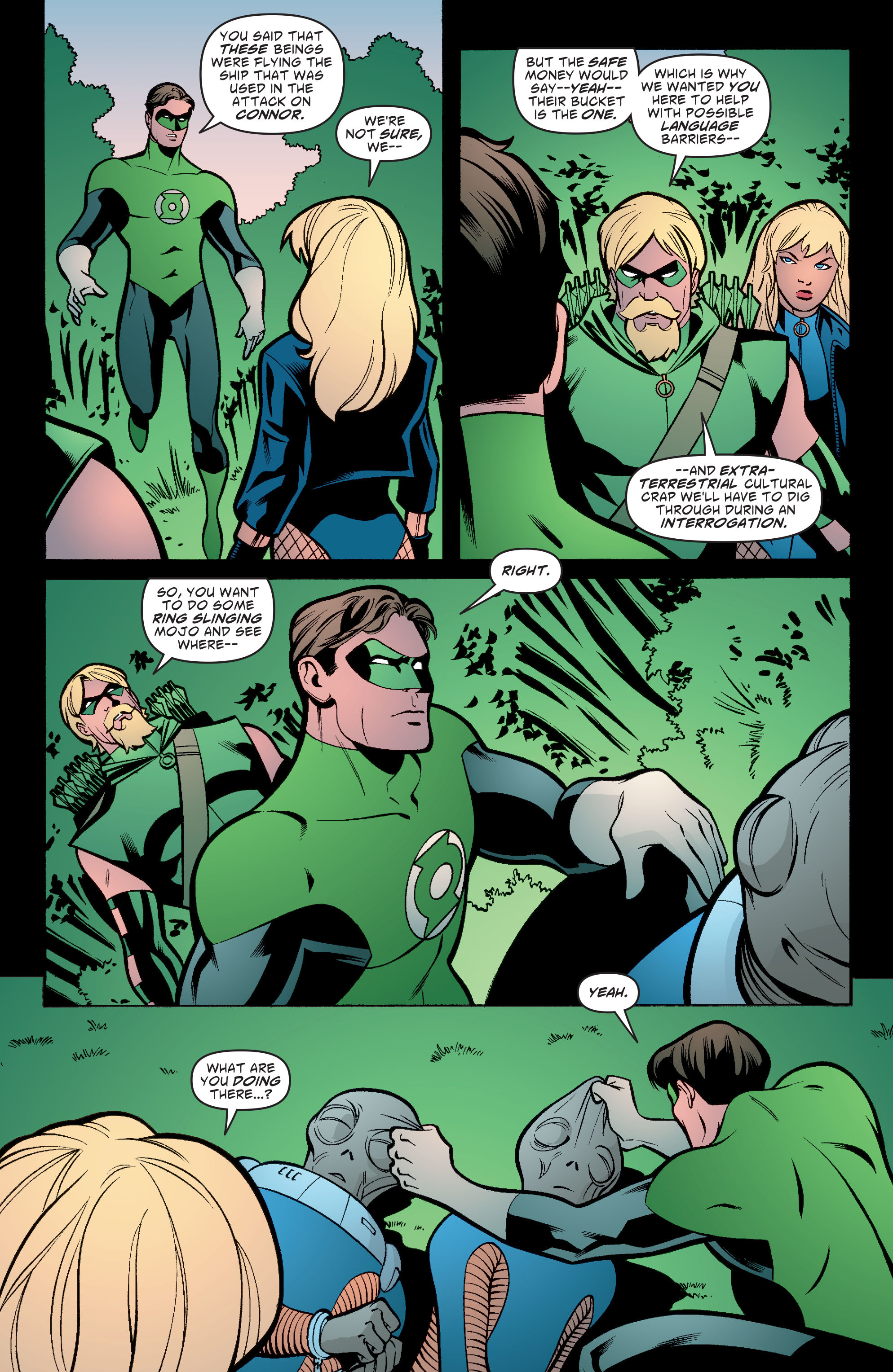 Read online Green Arrow/Black Canary comic -  Issue #7 - 4