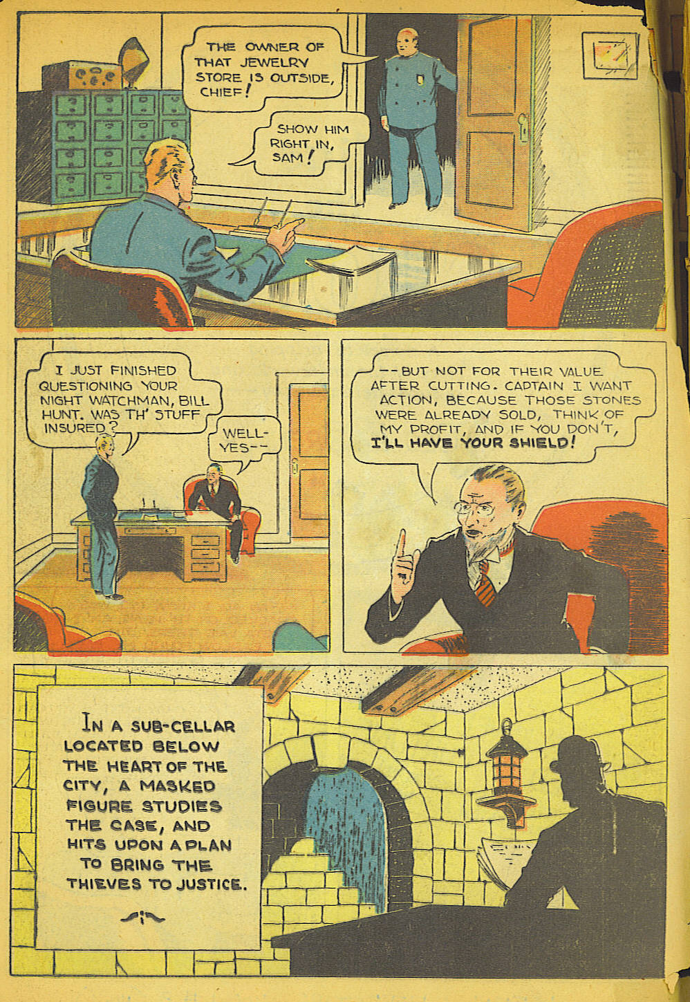 Read online Keen Detective Funnies comic -  Issue #1 - 5
