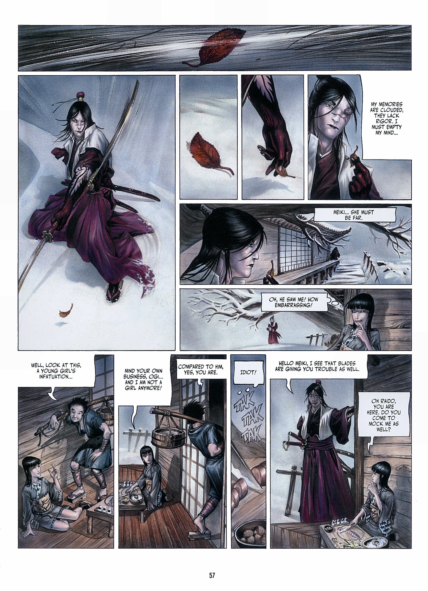 Read online Legend of the Scarlet Blades comic -  Issue # TPB - 58