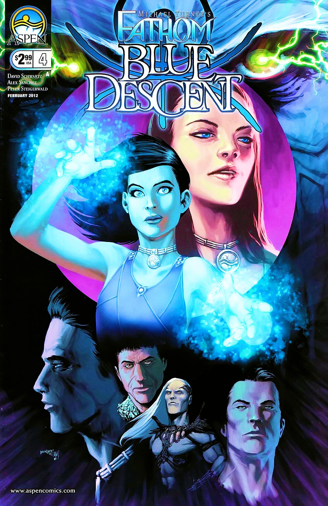 Read online Fathom: Blue Descent comic -  Issue #4 - 1