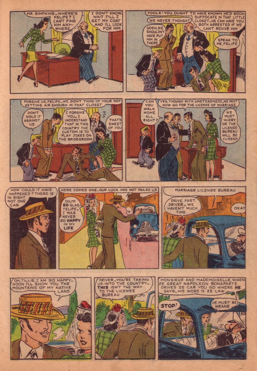 Read online Four Color Comics comic -  Issue #89 - 11