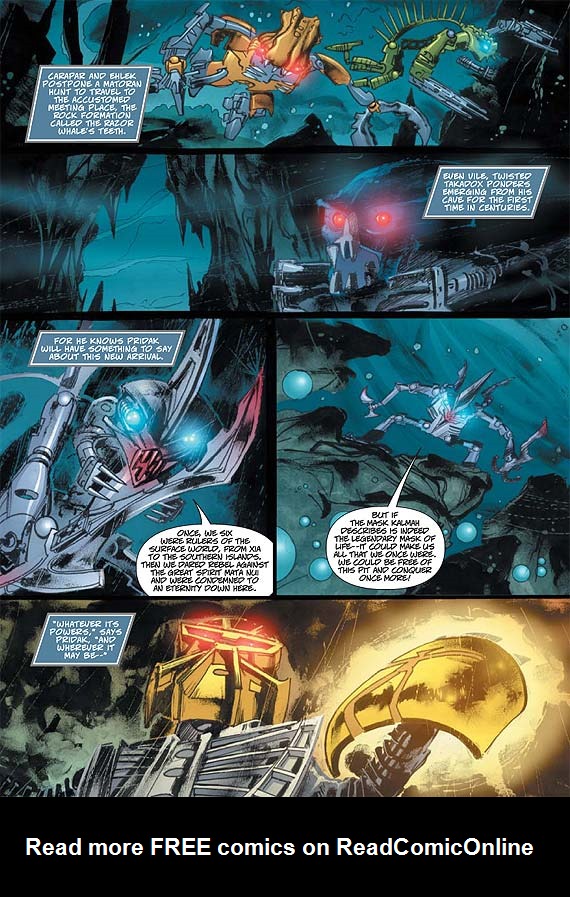 Read online Bionicle: Ignition comic -  Issue #6 - 5