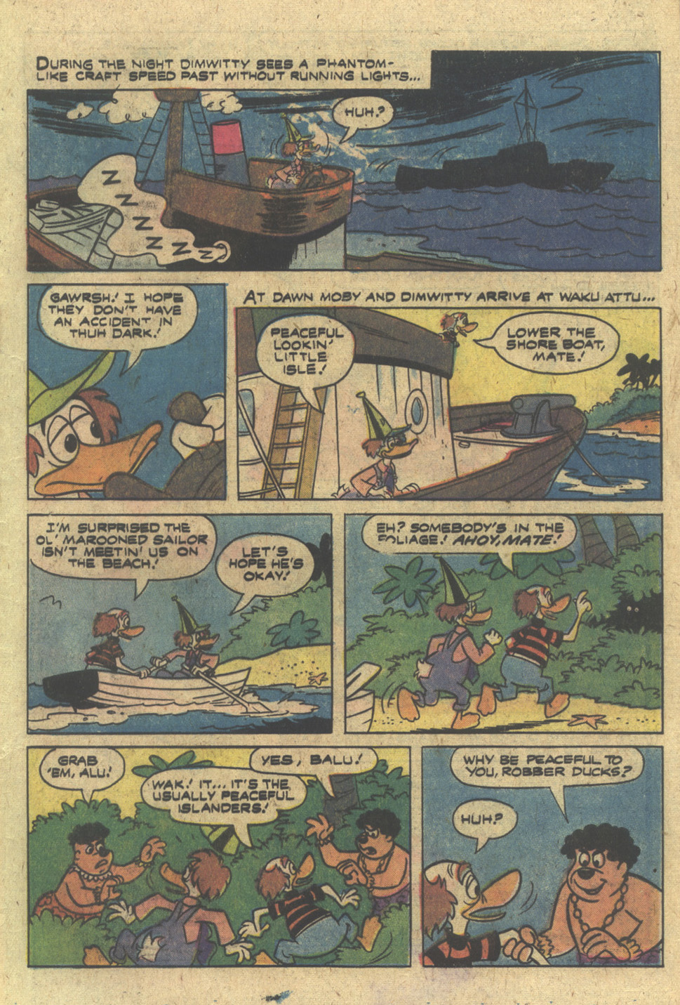 Read online Moby Duck comic -  Issue #27 - 5