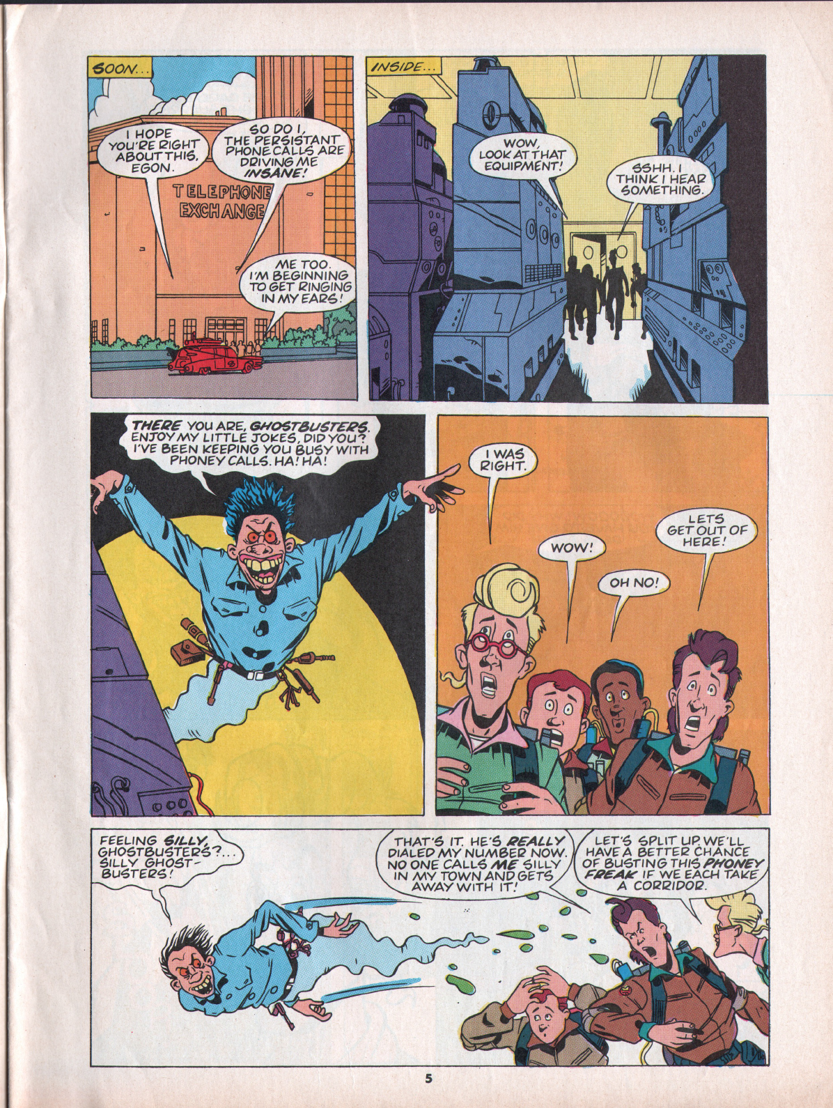 Read online The Real Ghostbusters comic -  Issue #87 - 5