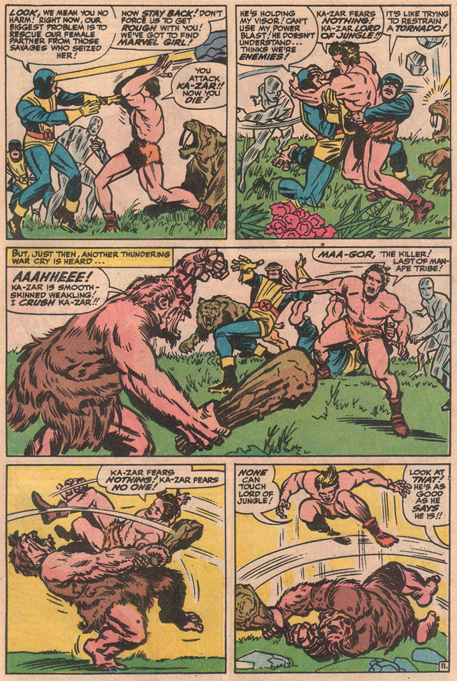 Read online Ka-Zar (1970) comic -  Issue #1 - 17