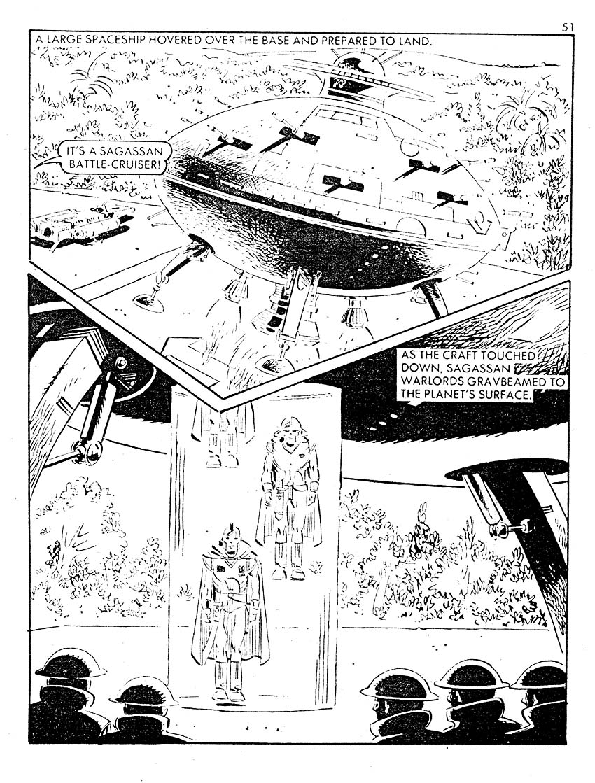 Read online Starblazer comic -  Issue #30 - 51