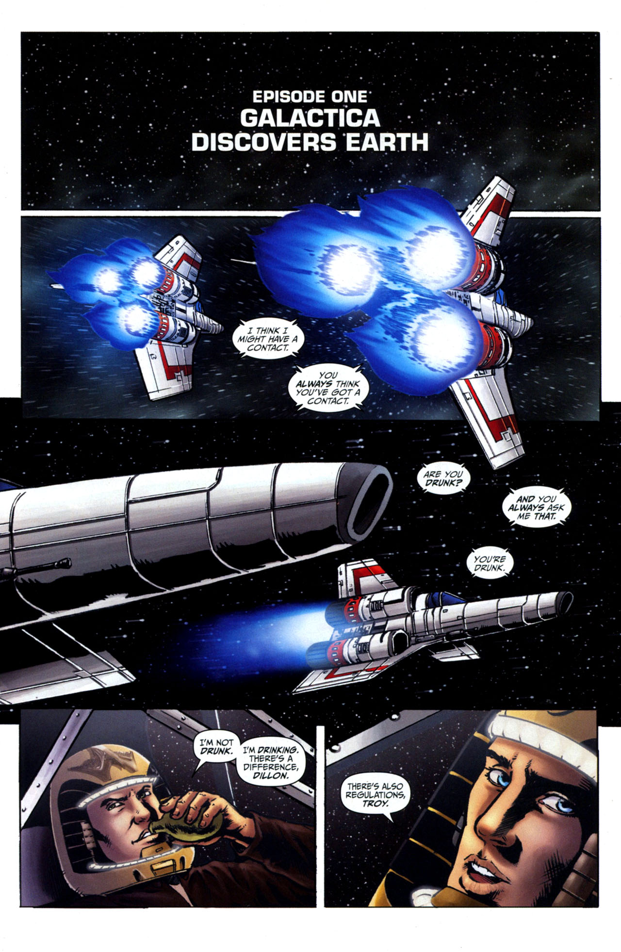 Read online Galactica 1980 comic -  Issue #1 - 5