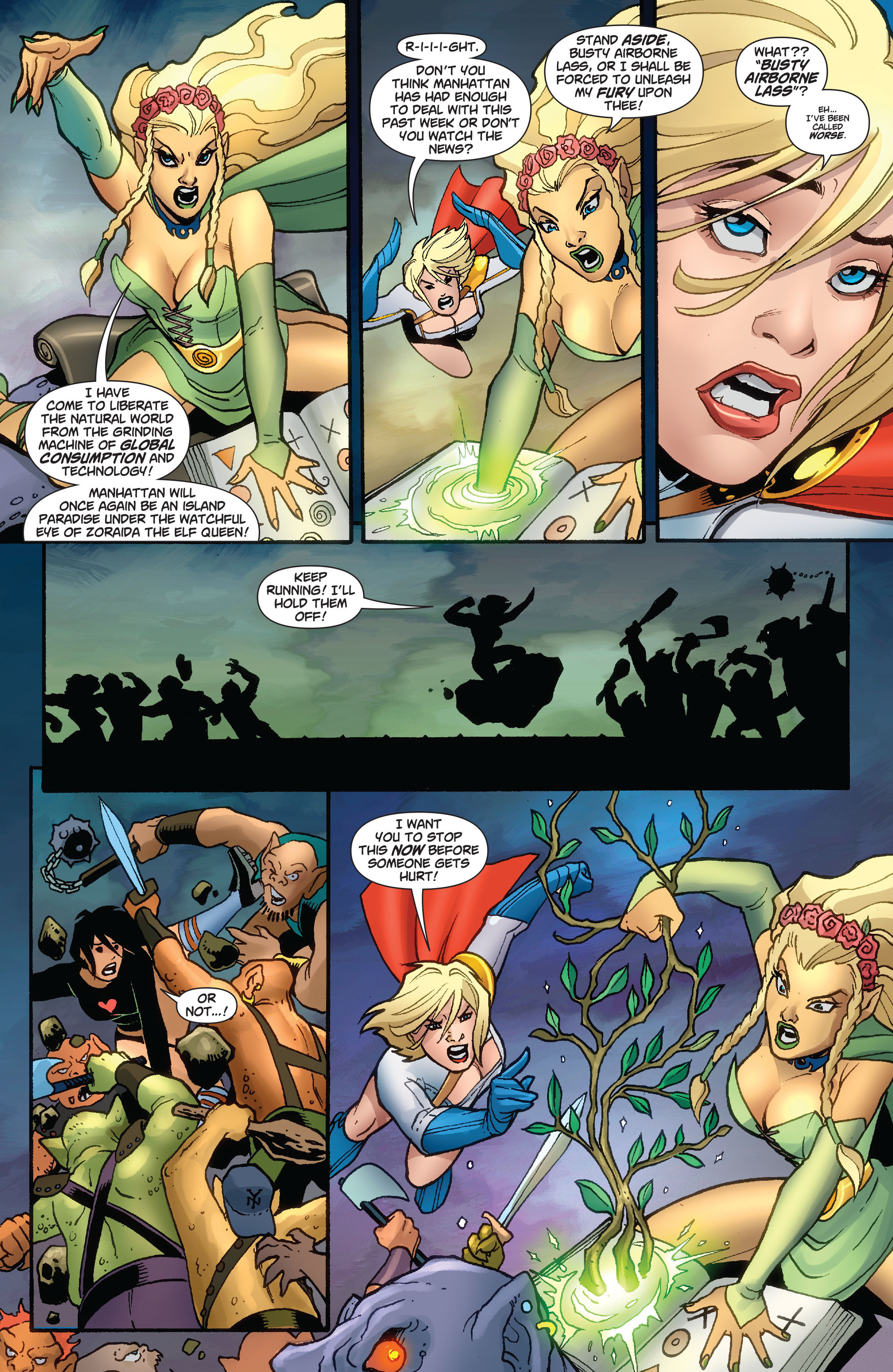 Read online Power Girl (2009) comic -  Issue #4 - 13